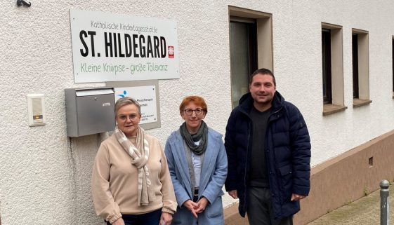 Spendenübergabe Kita St. Hildegard