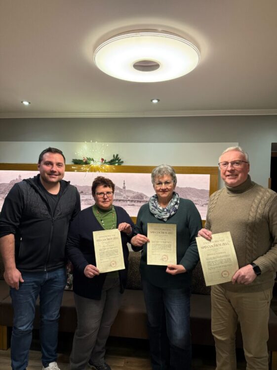 SPD Cochem-Zell verabschiedet langjährige Vorstandsmitglieder